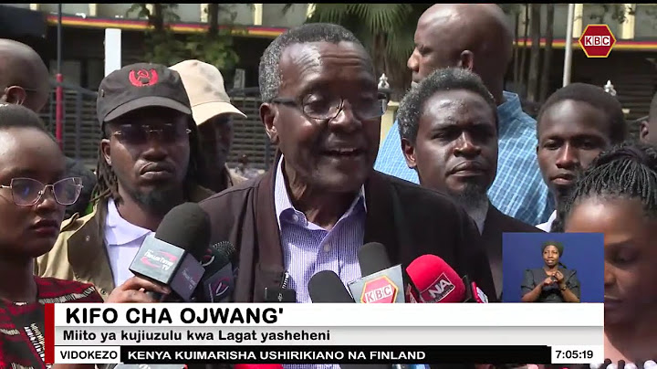 Kifo Cha Ojwang': Maraga asema ipo njama ya kuficha ukweli
