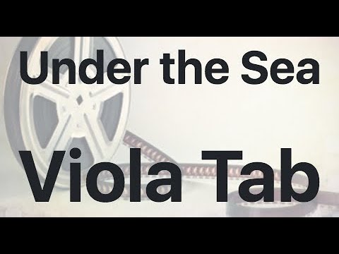 Learn Under The Sea On Viola - How To Play Tutorial