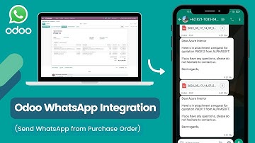 Part#8 - Odoo WhatsApp Integration - Send WhatsApp from Purchase Order