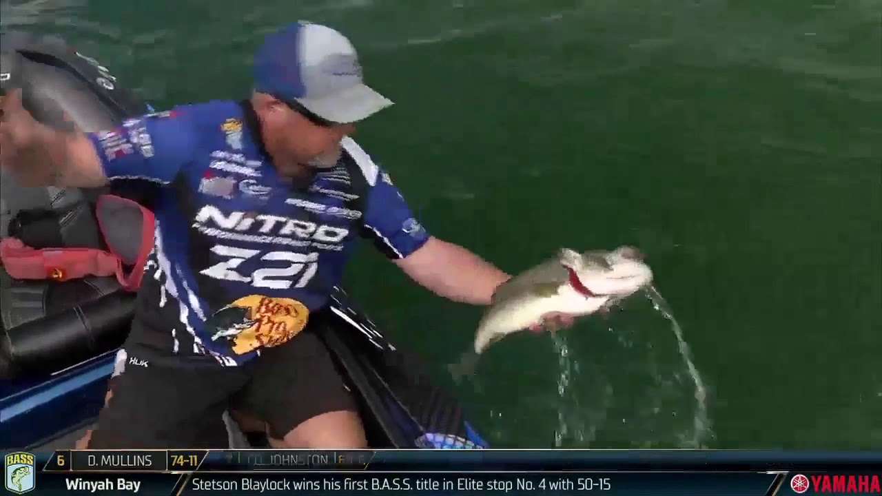 bass fishing at night Jamie Hartman's winning fish on Championship Sunday at Cayuga Lake