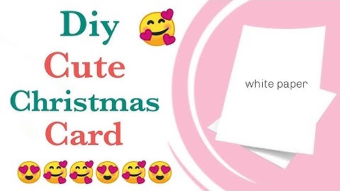 How to make Christmas greeting card /christmas card making/Diy Christmas gift ideas /Pull tab card