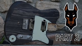 Making an Electric Guitar (time-lapse) [Part 2]