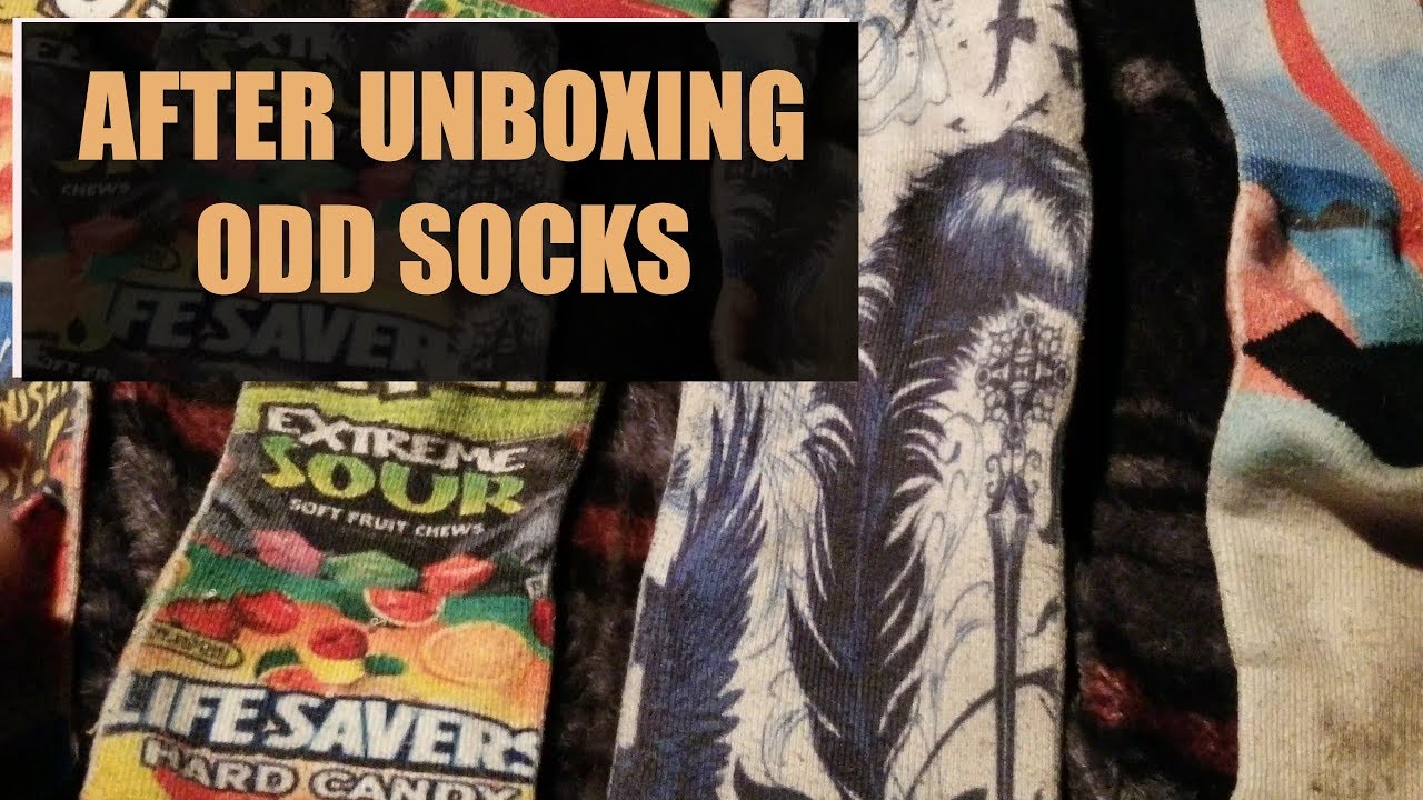 After Unboxing, Used Review, of Odd Socks