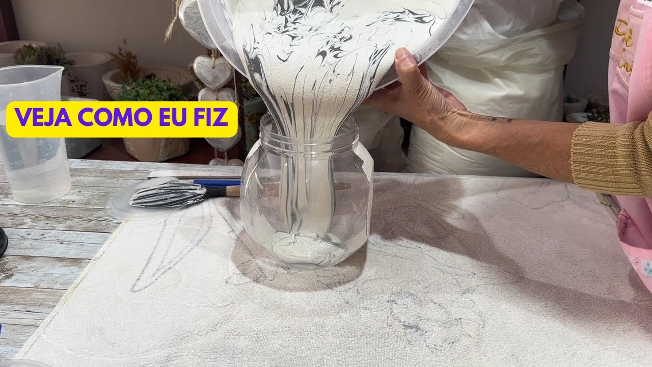 Com 99% dos meus moldes caseiros veja que peça linda com Argamassa AC3 e Cimento Estrutural