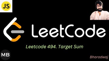 115. Leetcode 494. Target Sum : Javascript