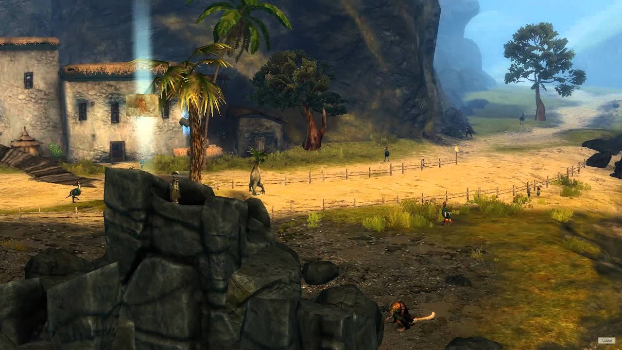 Guild Wars 2 - Lion's Arch Postern Ward Vista