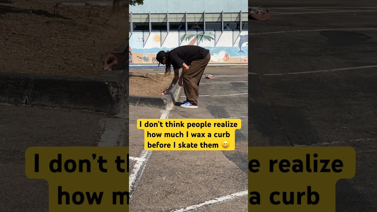 Secret to curbs, more wax ! 