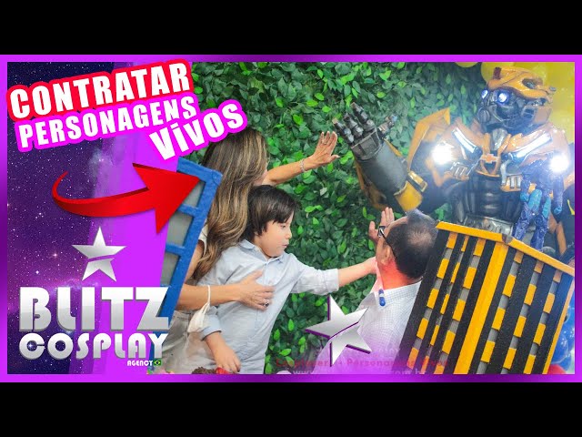 Transformers Optimus Prime personagem vivo. - Blitz Cosplay