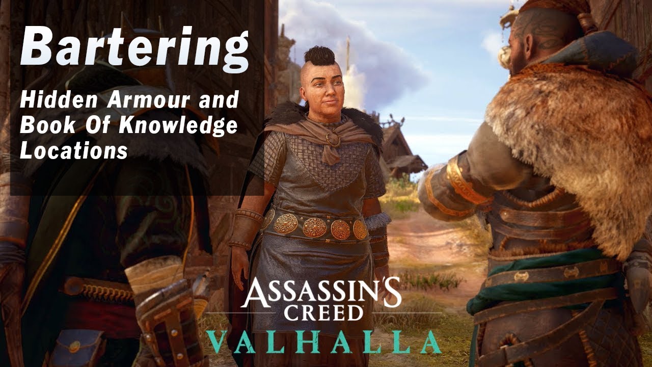 Assassin's Creed Valhalla Bartering | Huntsman Helm & Raven Distraction Location
