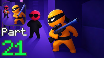 Stealth Master: Assassin Ninja - Gameplay Walkthrough Part 21 - Sniper Expert (iOS, Android)