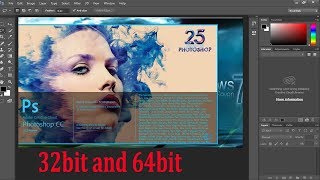 How to install photoshop cc 32 bit || install photoshop cc 2018