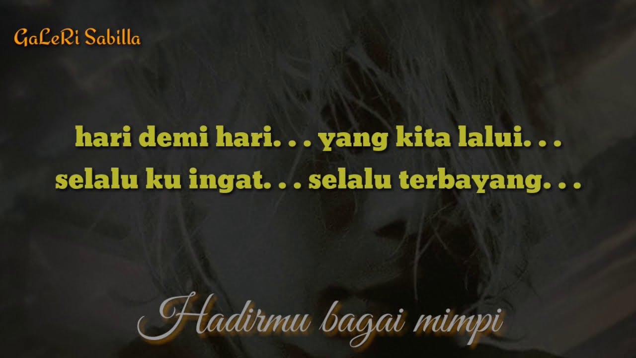 Hadirmu bagai mimpi karaoke lirik fauzi bima cover sabilla nada rendah - YouTube