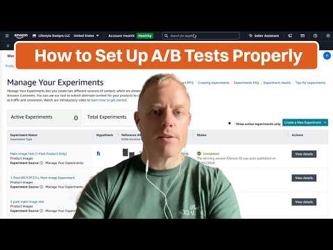 How to Properly Set Up Main Image A/B Tests in Seller Central (Amazon FBA)