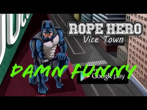 Rope Hero Vice Town  HACK APK  MOD APK  BY ABSOLUTE GAMING  YouTube