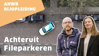 Fileparkeren achteruit tussen twee auto's - Bijzondere Verrichtingen | ANWB Rijopleiding screenshot 2