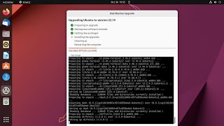 How to Upgrade to Ubuntu 22.10 (Kinetic Kudu) from Ubuntu 22.04 LTS