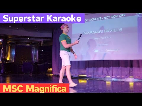 Superstar Karaoke on MSC Magnifica