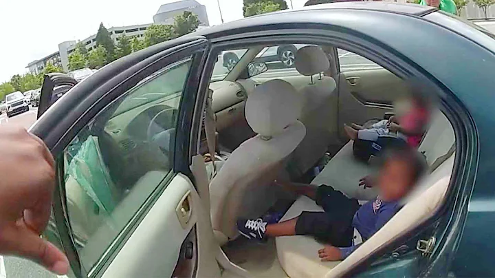 Cops Rescue Kids From Sweltering 117 Degree Car
