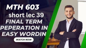 Mth603 Short Lecture no 39 PREDICTOR CORRECTOR METHOD