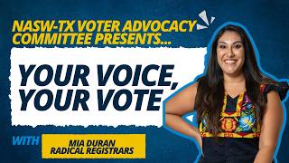Your Voice, Your Vote: Let’s Talk About It with RADICAL REGISTRARS