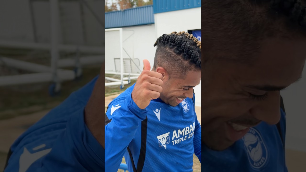 Qué alegría teneros de vuelta 🤍💙 #alaves #football