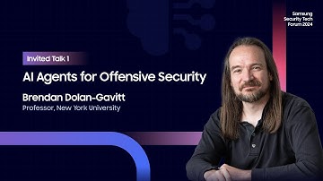 [SSTF2024] Invited Talk 1 : AI Agents for Offensive Security