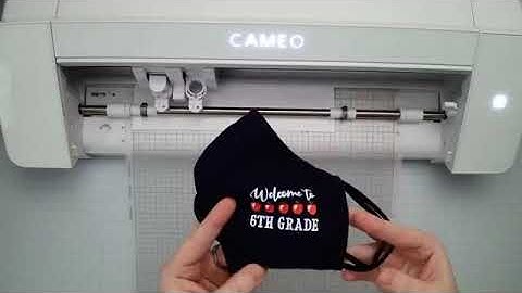 Customizing Face Masks With HTV