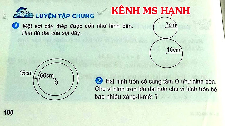 Giải bài toán lớp 5 trang 100 101