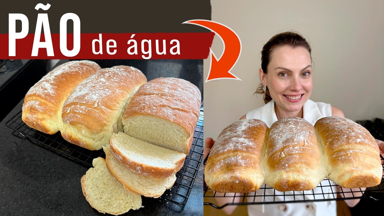 PAO DE ÁGUA FOFINHO, SEM OVOS, SEM LEITE E SEM SOVA - A RECEITA PARA GANHAR DINHEIRO COM VENDAS!