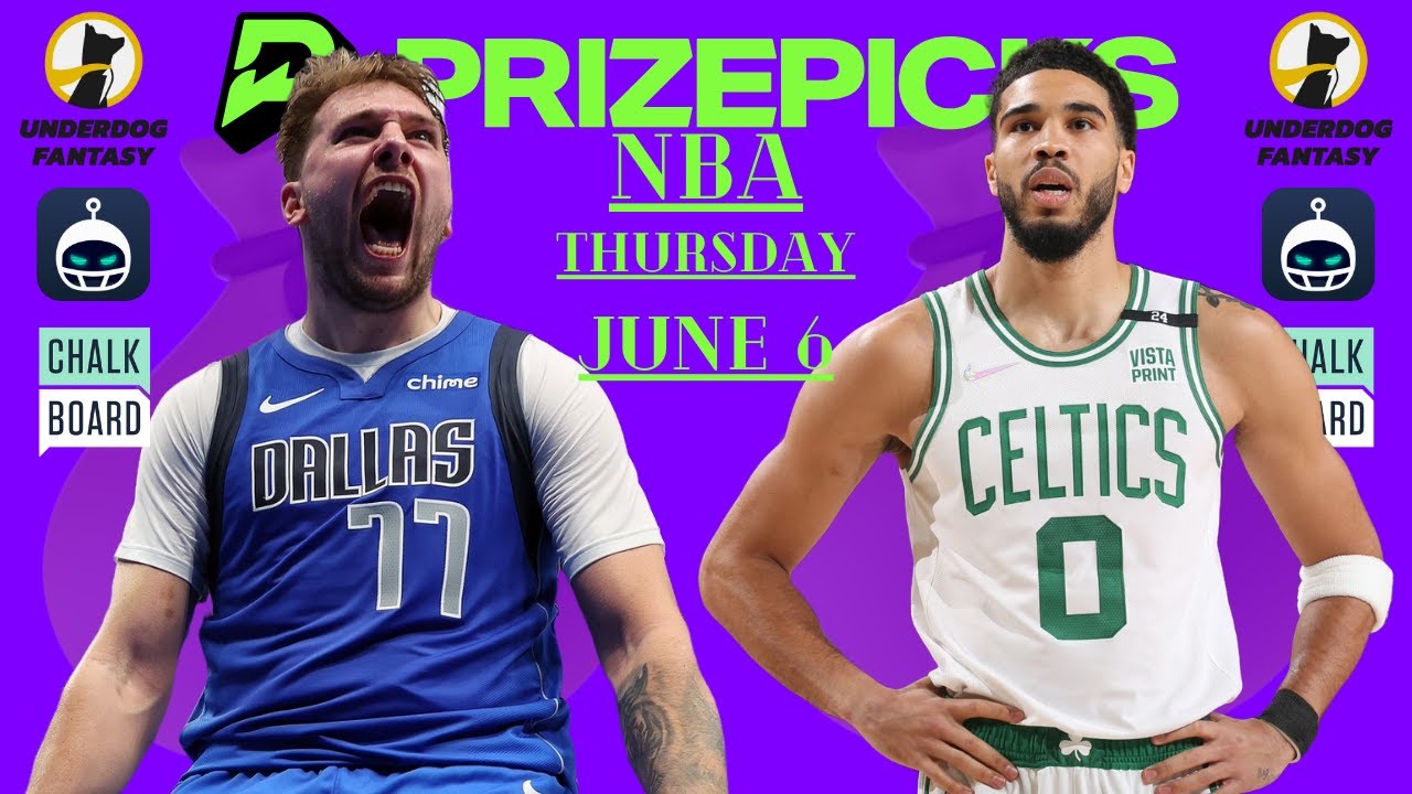 celtics-vs-mavericks-game-1-prizepicks-today-thursday-june-6-2024