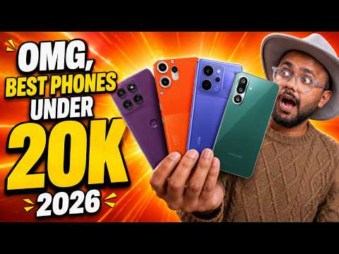 Best Phones under ₹20k [June 2026Edition] !!