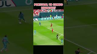 Portugal vs DR Congo 1-1 | All Goals & Match Highlights Today 🤯☠️ #goals