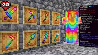 I Maxed Out All WEAPONS And ARMOR In Minecraft Hardcore😰!