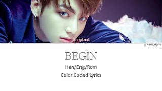 Bts 방탄소년단 - Begin Color Coded Hanromeng