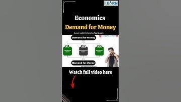 Demand for Money | Economics | Vnsgu | B.Com sem 3 | Commerce | Learn with Himanshu Nandwani