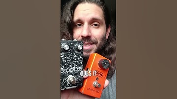 Comparing guitar effects - Phaser and Vibe #shorts