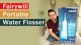 Fairywill portable water flosser (oral irrigator) review screenshot 3