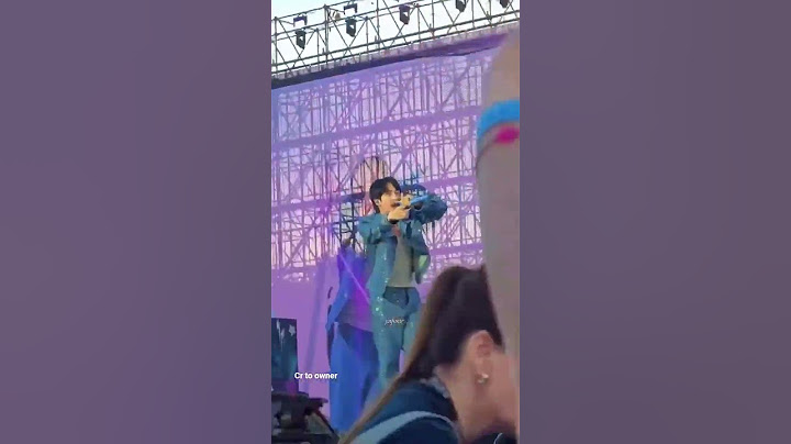 Jin performs I'll be there ✨💗