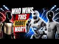 Who Will Win This Robot War? Tesla Optimus vs EngineAI T800 vs Figure 03