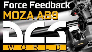 Force Feedback MOZA AB9 in DCS | First Steps, Installation and Analysis after 2 Months of Use