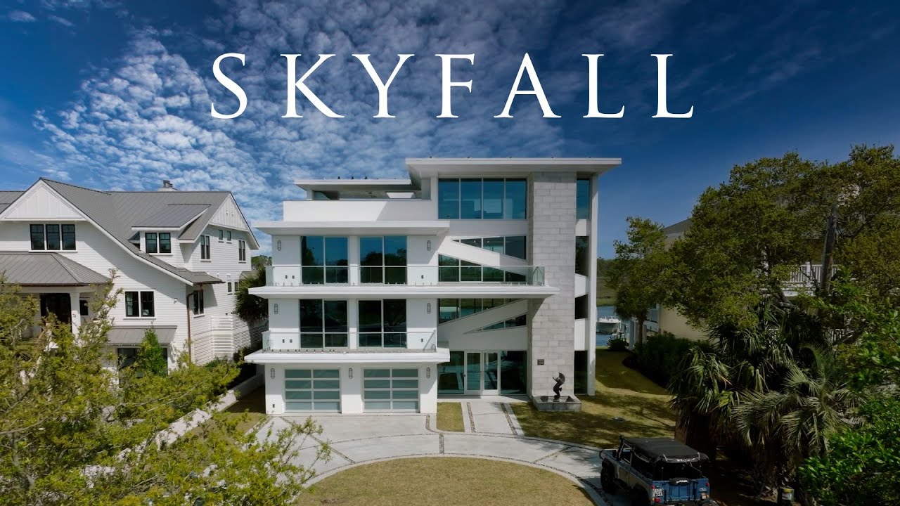 LUXURY WATERFRONT MANSION TOUR in Wrightsville Beach YouTube