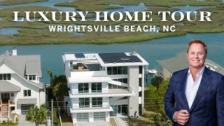 LUXURY WATERFRONT MANSION TOUR in Wrightsville Beach