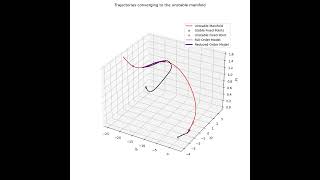 Spectral Submanifolds in Neuroscience: Reduced order model on unstable manifold.
