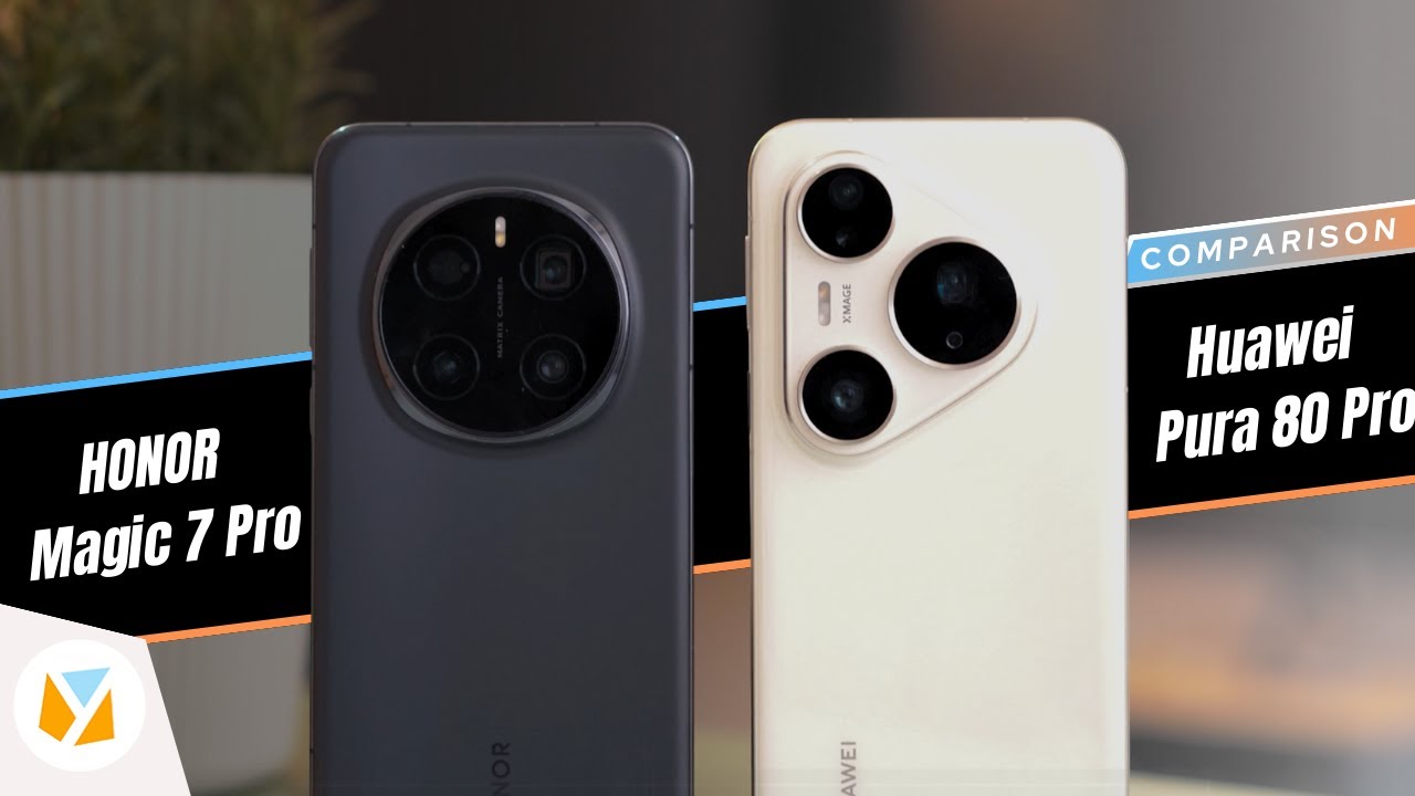 HONOR Magic 7 Pro vs. HUAWEI Pura 80 Pro  Camera Comparison