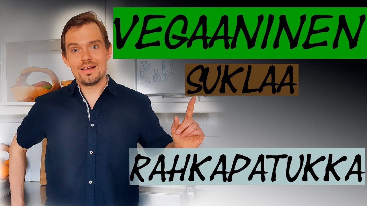 Vegaani jälkiruoka - SUKLAA RAHKAPATUKKA