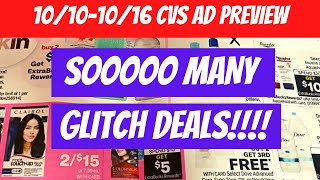 ? 10/10-10/16 CVS AD PREVIEW NEW GLITCH DEALS ?CVS AD PREVIEW 10/10 (10/10 CVS Deals)