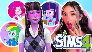 Creating all the Equestria Girls in The Sims 4 | My Little Pony