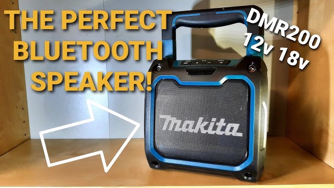 NEW Makita Jobsite Radio (DMR113) & Portable Bluetooth Speaker DMR203 