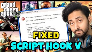 [FIXED] SCRIPT HOOK V CRITICAL ERROR 2023 | Script Hook V | GTA 5 Mods Hindi/Urdu | THE NOOB