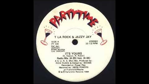 Thumbnail of T La Rock & Jazzy Jay - It's Yours (instrumental party)
